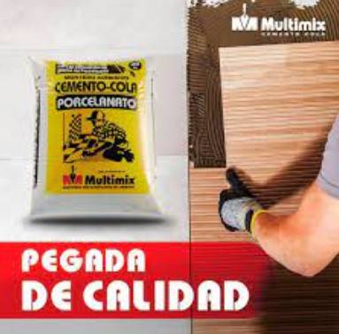 Cemento cola Multimix p/ porcelanato